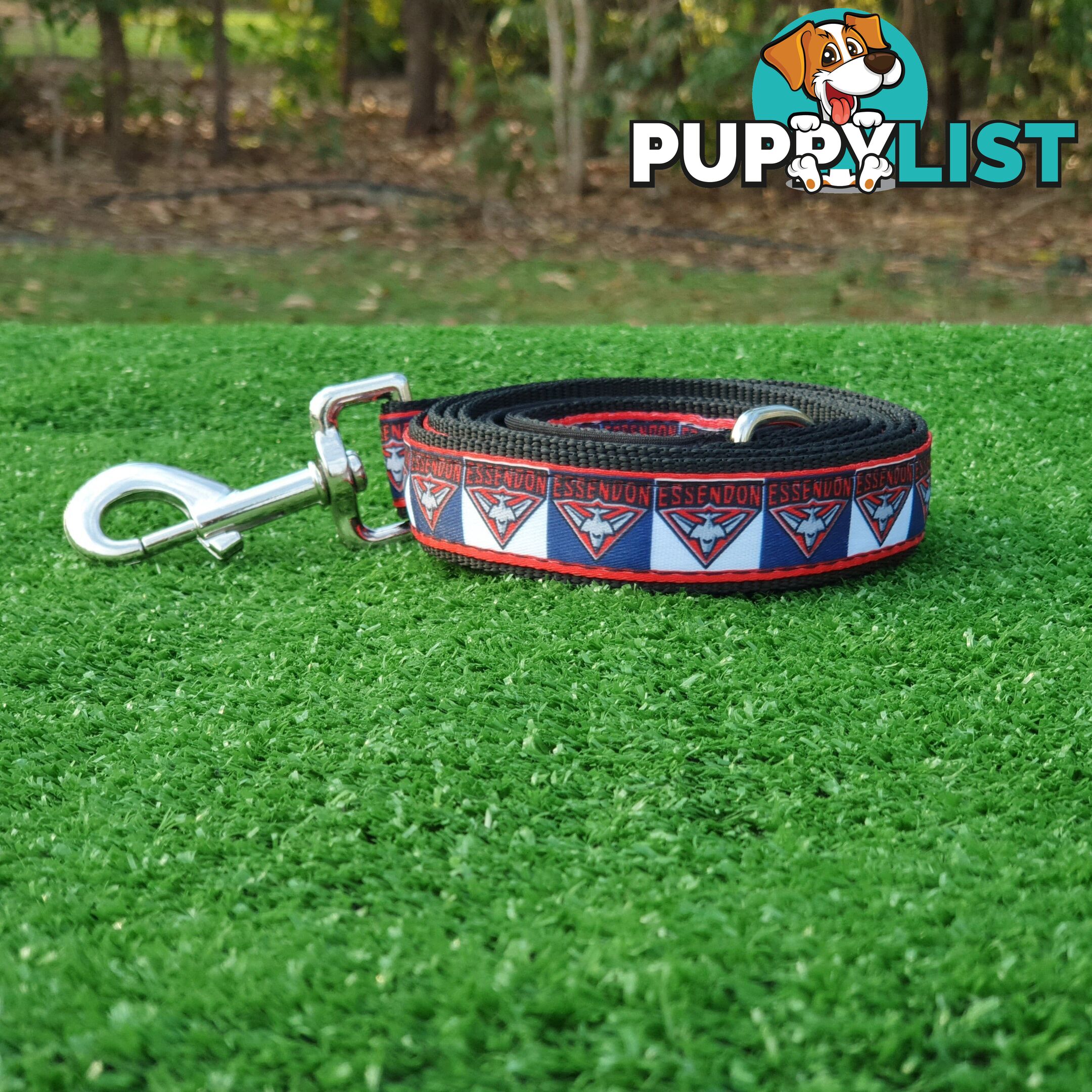 AFL Dog Leads, Footy - Aussie Rules - Moondidley Pets - MDPLDAFLGRCA