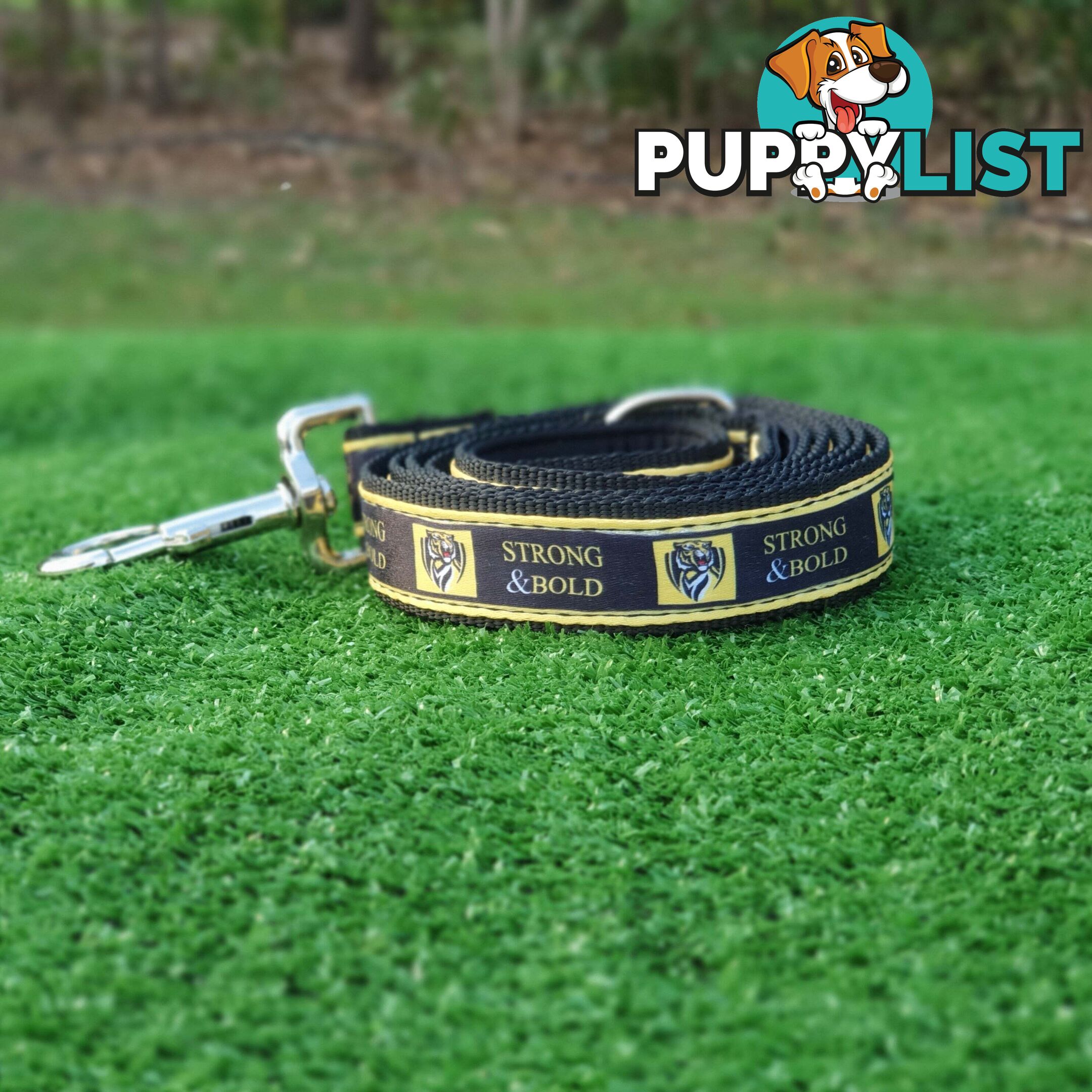 AFL Dog Leads, Footy - Aussie Rules - Moondidley Pets - MDPLDAFLGRCA