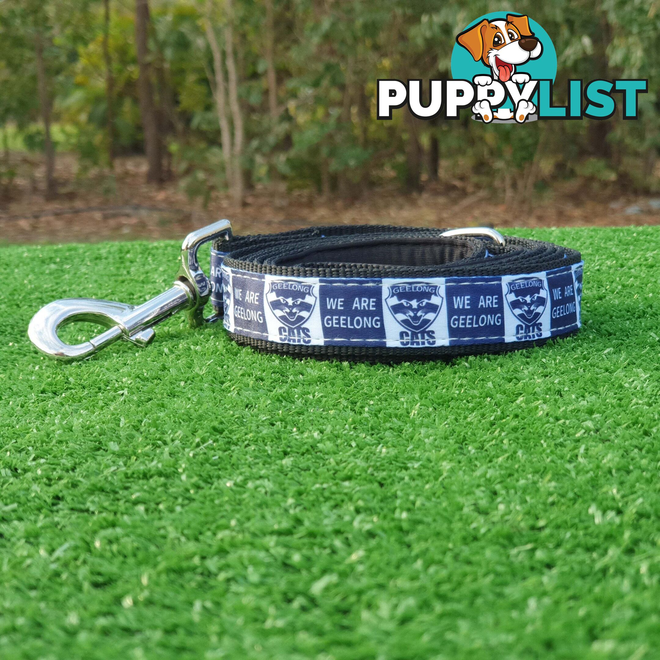AFL Dog Leads, Footy - Aussie Rules - Moondidley Pets - MDPLDAFLGRCA