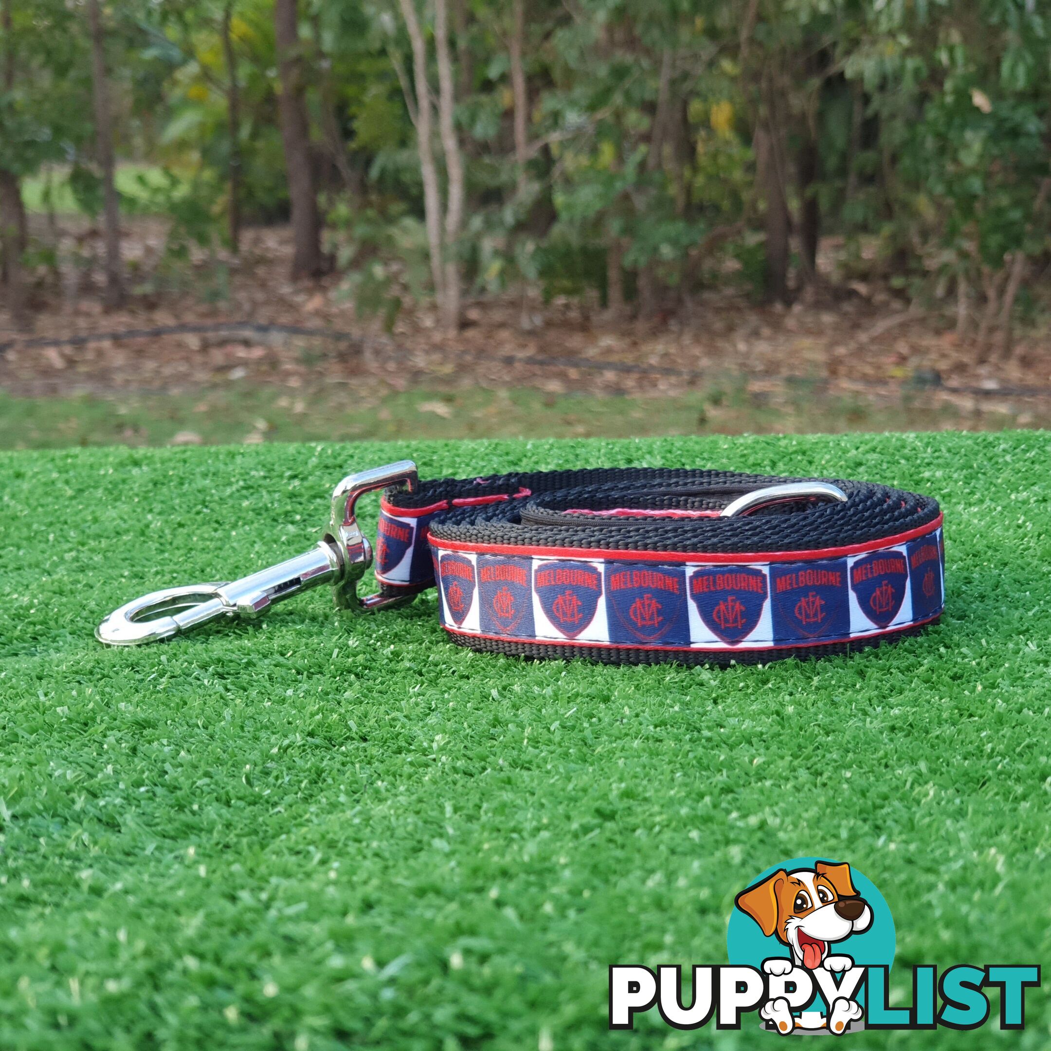 AFL Dog Leads, Footy - Aussie Rules - Moondidley Pets - MDPLDAFLGRCA