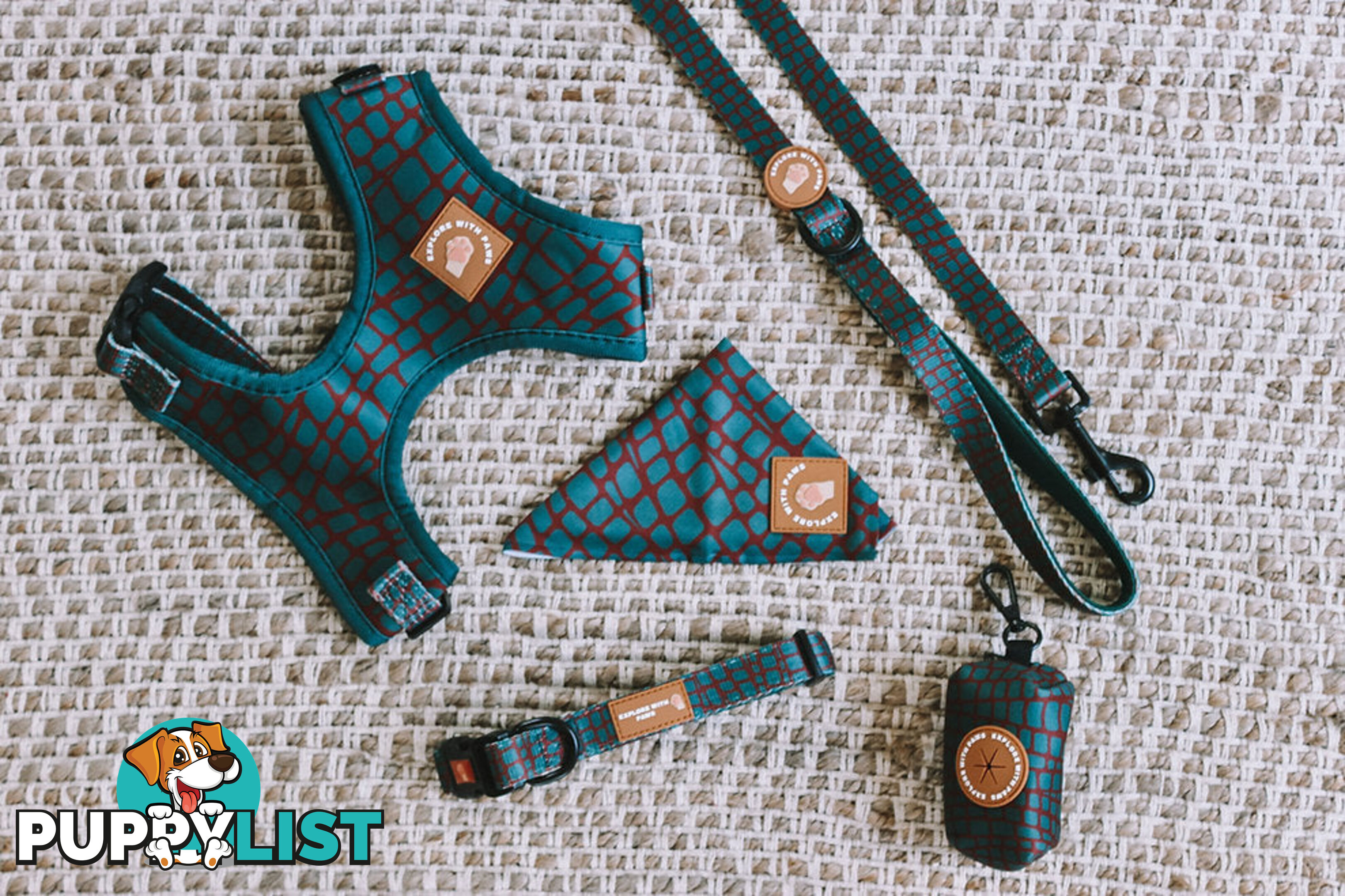 Designer Dog Harness by Explore with Paws - EWPHARPNKSN