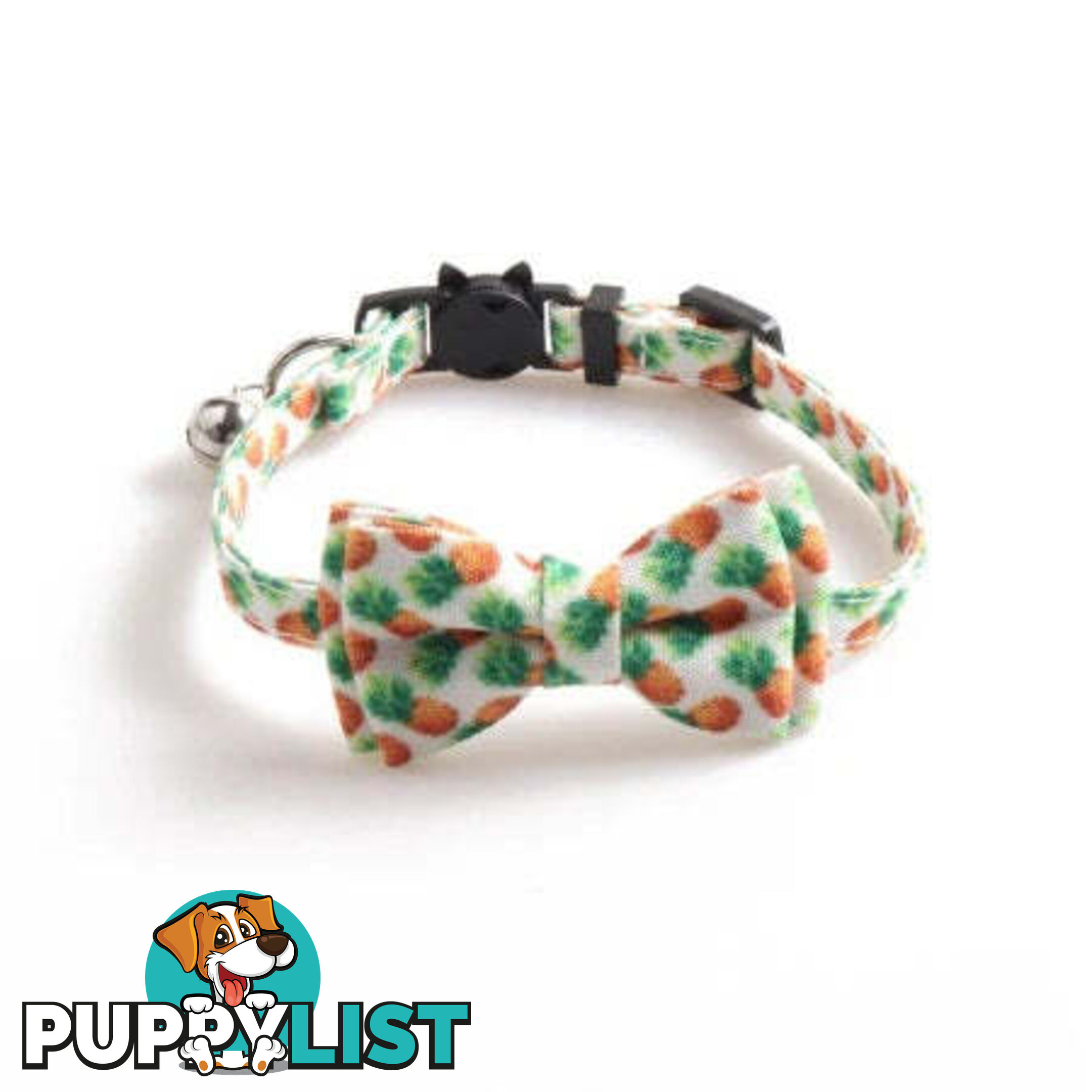 Breakaway Cat Collar & Bow Tie / XS - Hand Made by The Bark Side - TBSBRKXSSUM