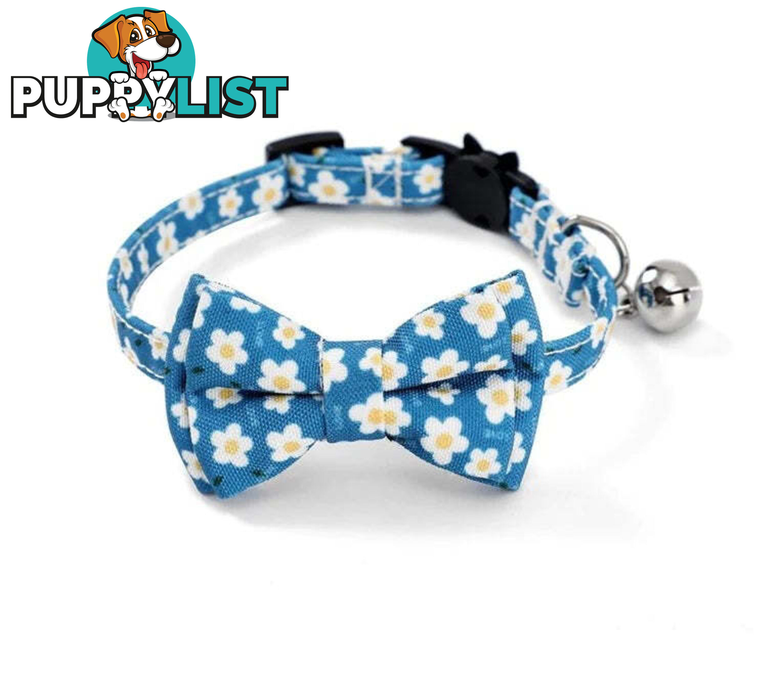 Breakaway Cat Collar & Bow Tie / XS - Hand Made by The Bark Side - TBSBRKXSSUM