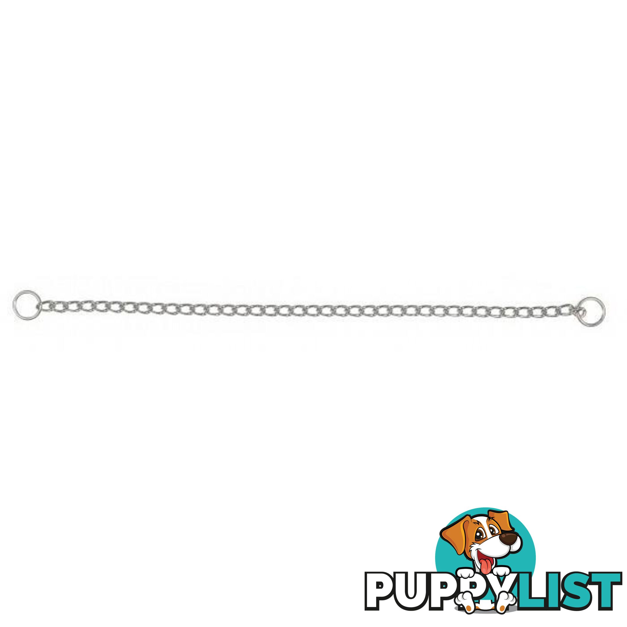 Dog Collar Chain Correction Choke Chrome Prestige - PPP-CP-2520