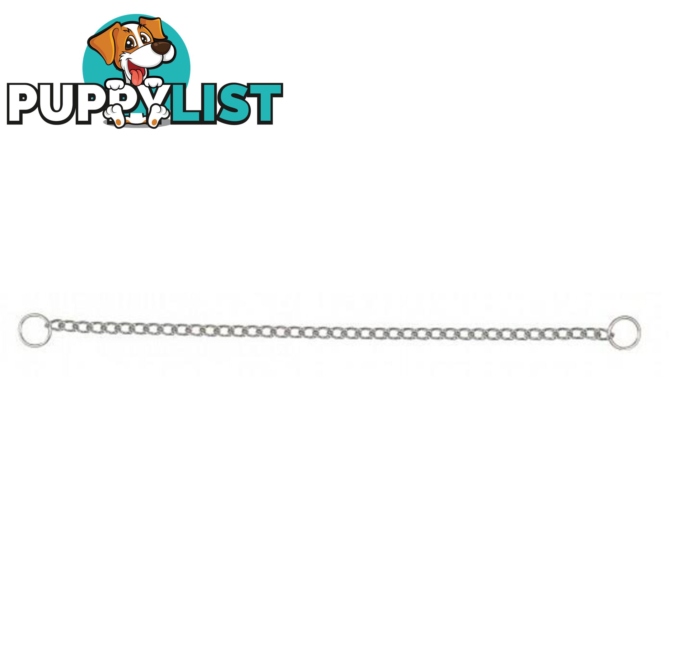 Dog Collar Chain Correction Choke Chrome Prestige - PPP-CP-2520