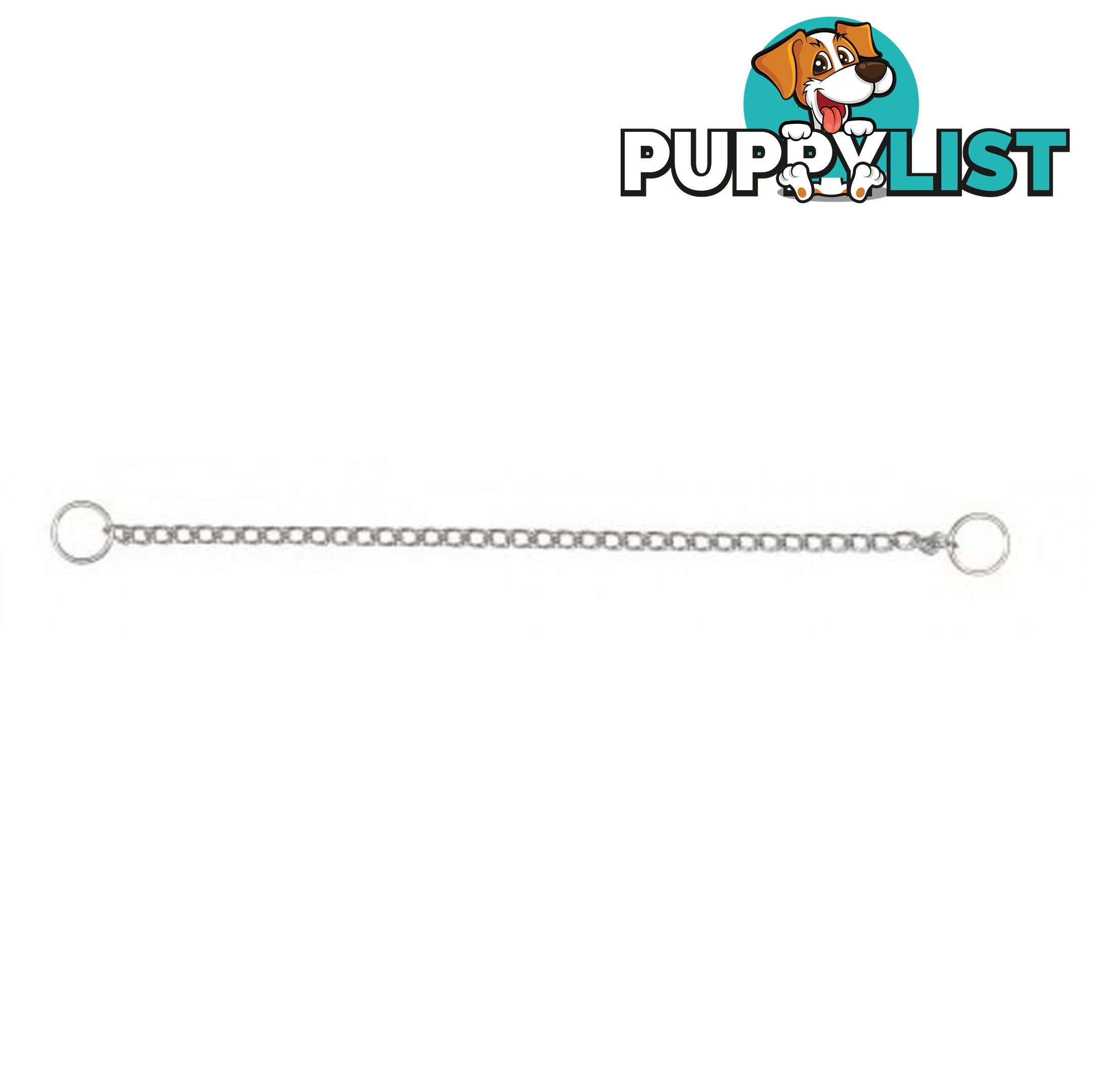 Dog Collar Chain Correction Choke Chrome Prestige - PPP-CP-2520