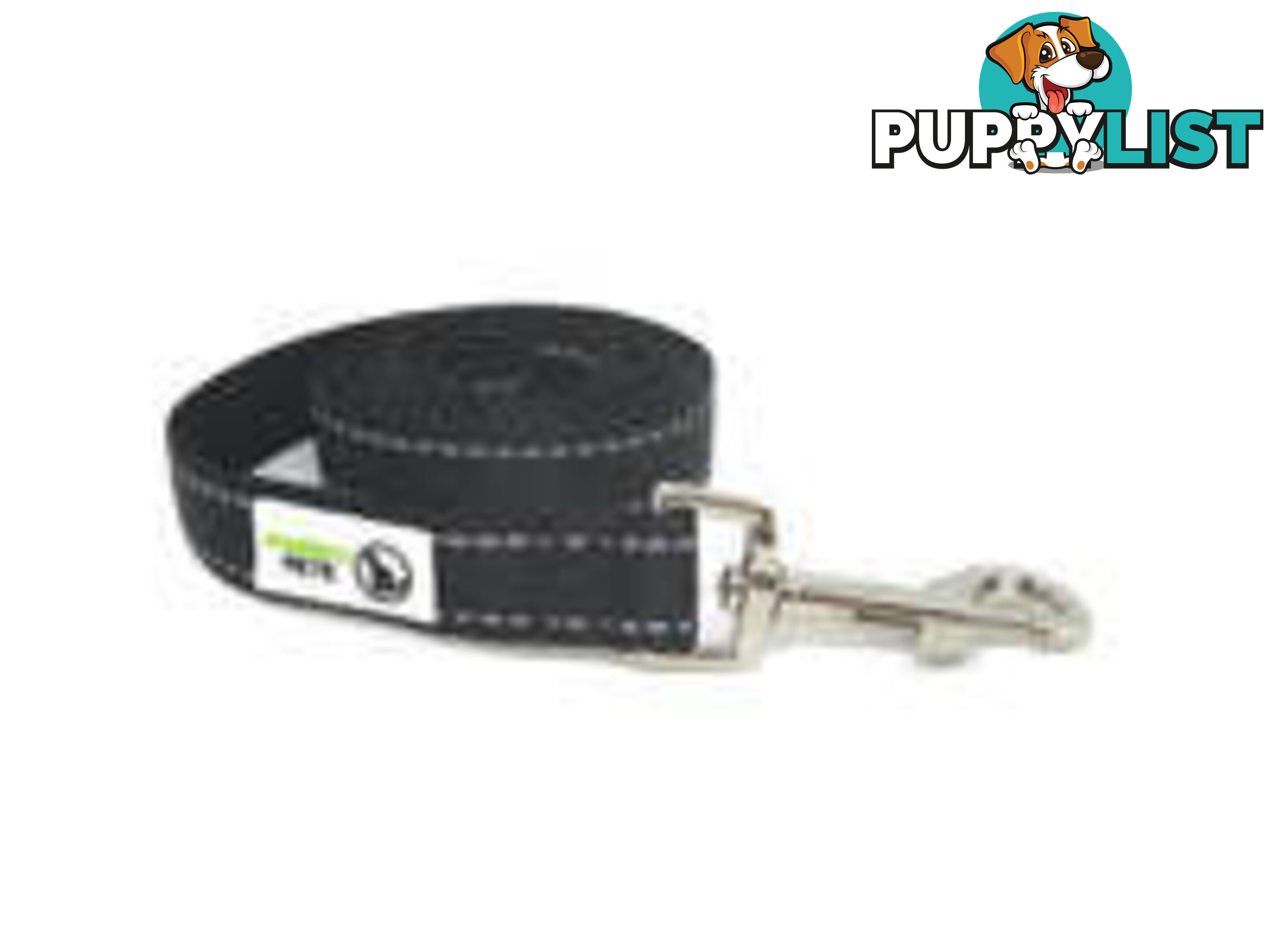 10m Long Nylon w/Reflective Stitching Dog Lead - Moondidley Pets - MDPLDREFLPNK2510