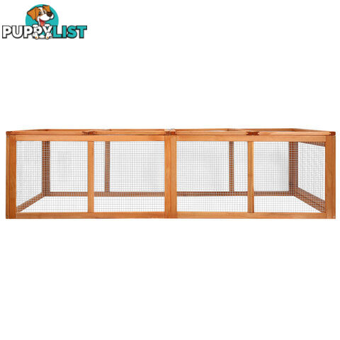 i.Pet Chicken Coop Rabbit Hutch 180cm Extra Large Wooden Chicken House Run XL Hen Cage - PET-GT-RR-4