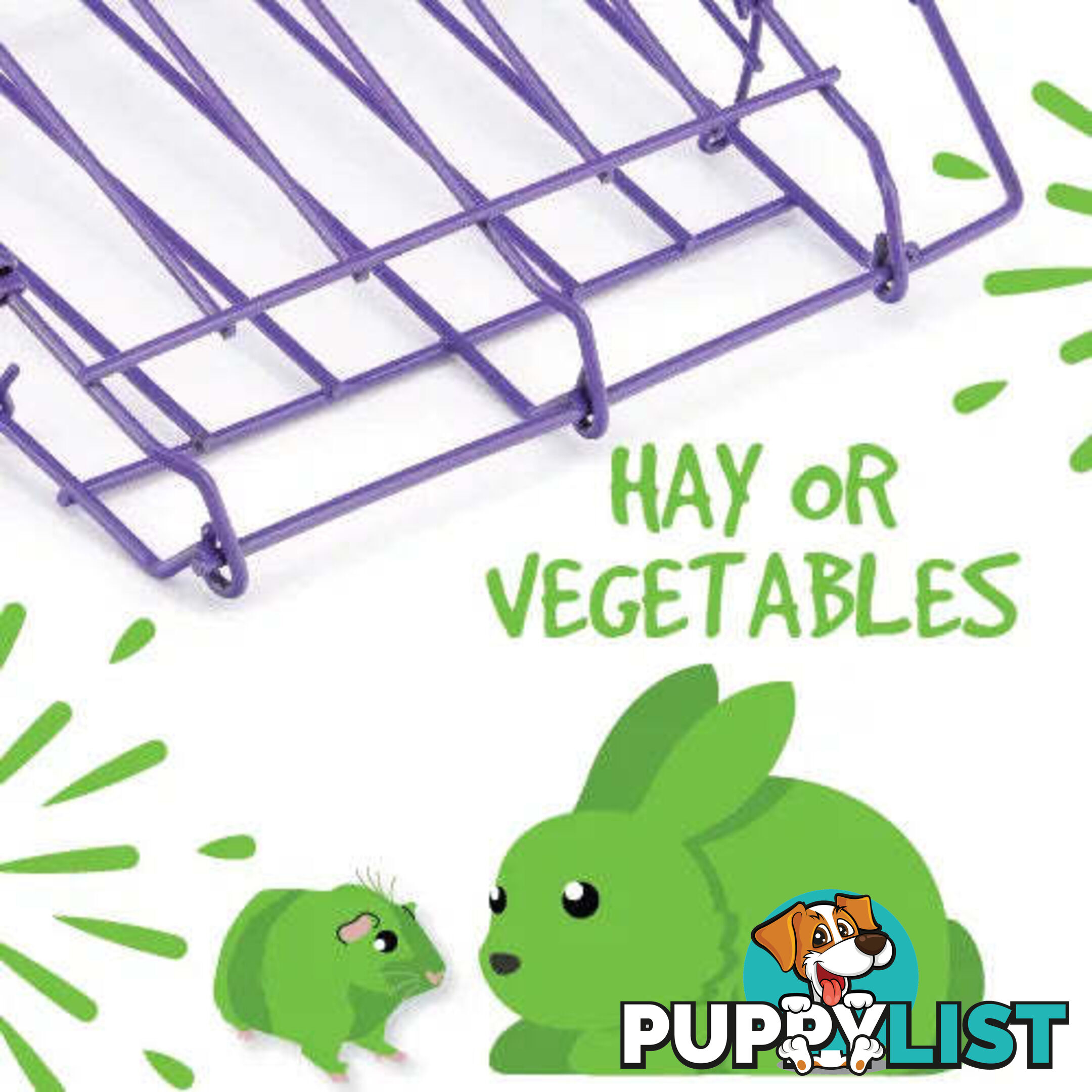 HAY MANGER FEEDER METAL - SMALL ANIMALS - BAINBRIDGE - BB-A8139