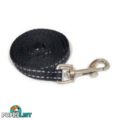 Lead Puppy / Cat Reflective- Moondidley Pets - MDPLDPUPBLK