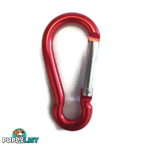 Snap Hook Carabiner - 6mm Aluminium - BNCARALUSIL