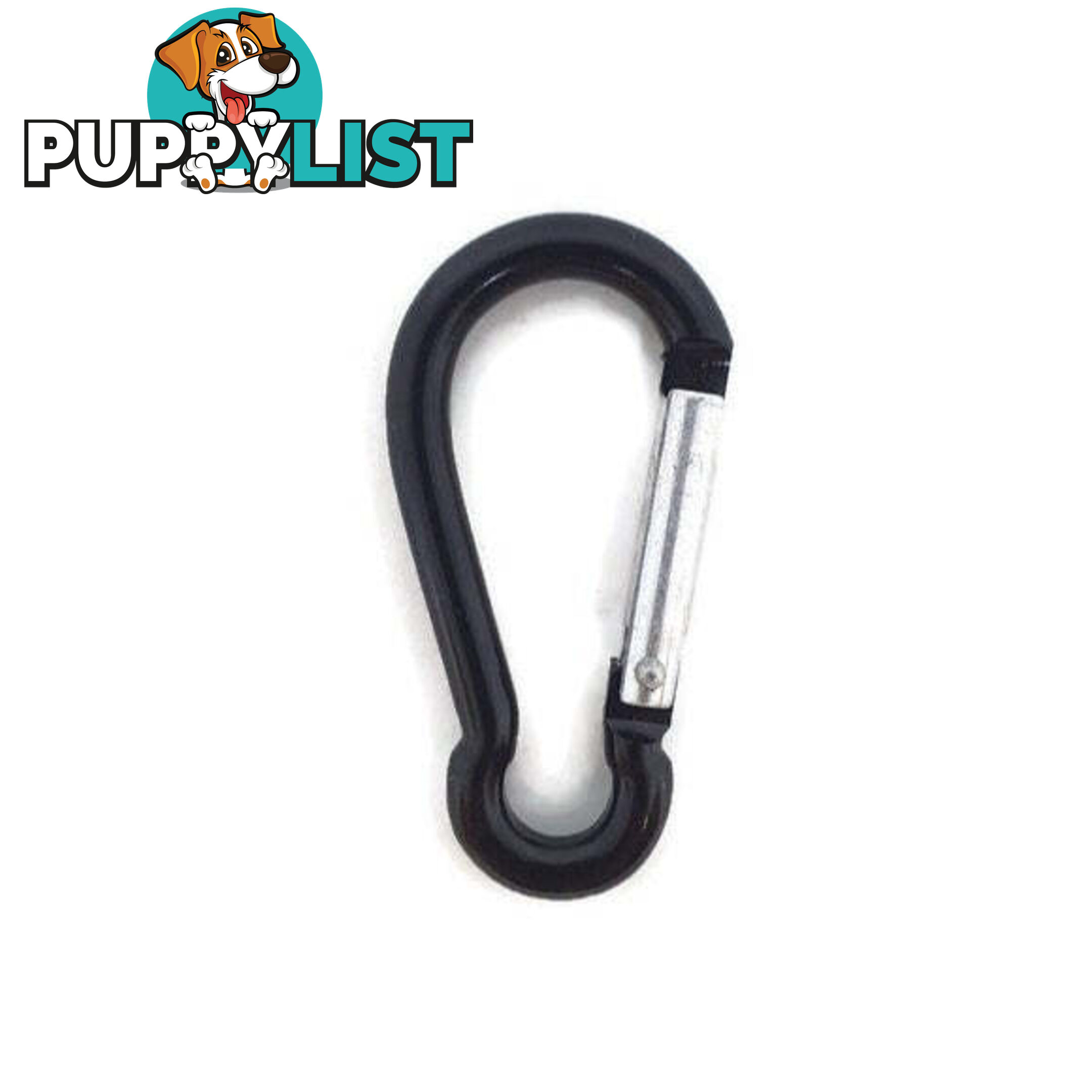 Snap Hook Carabiner - 6mm Aluminium - BNCARALUSIL