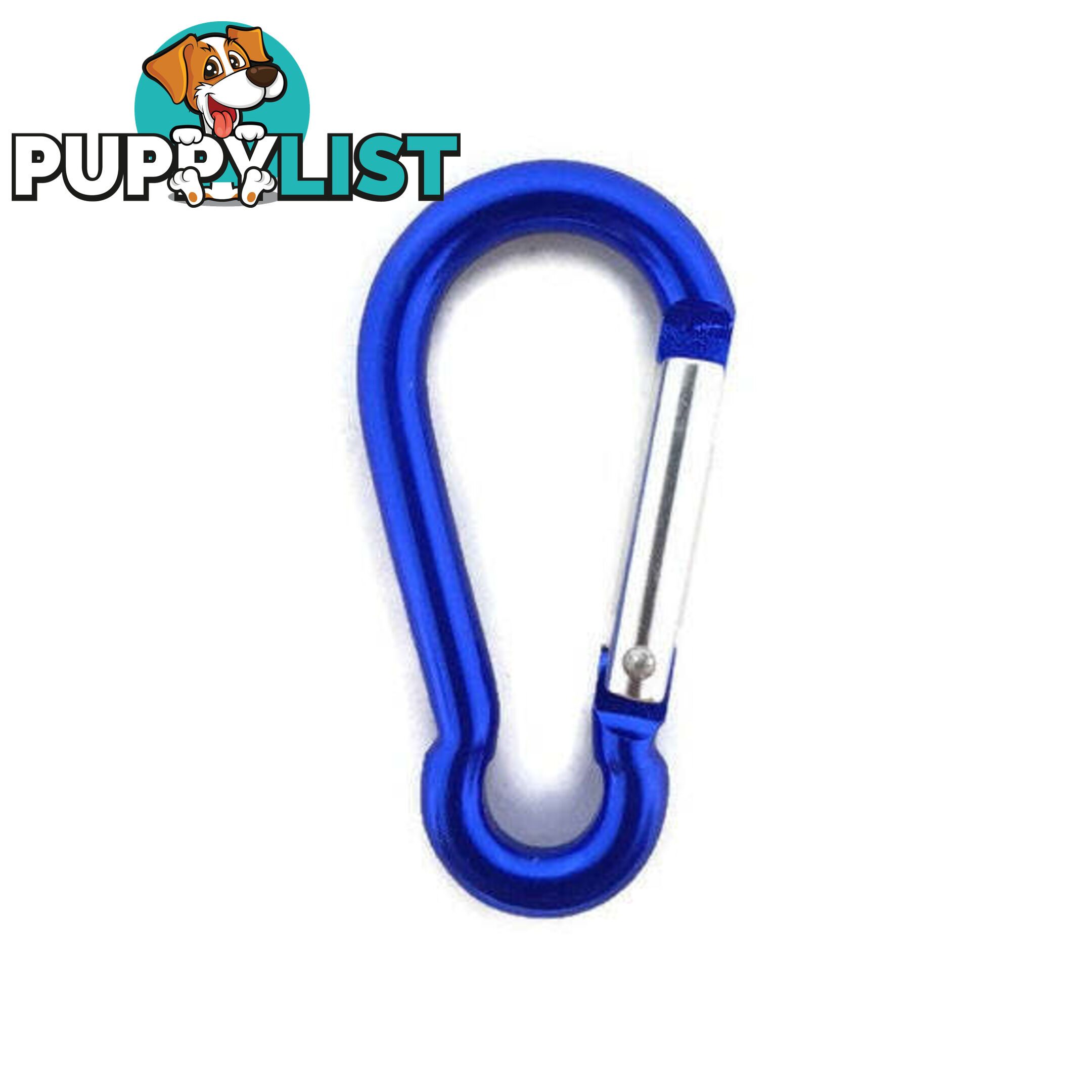 Snap Hook Carabiner - 6mm Aluminium - BNCARALUSIL