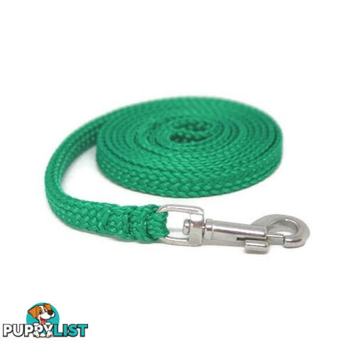 1.8m to 10m Long Dog Lead No Stitching Tough Yarnix 10mm Wide - YNXLD10-3-PNK-SS