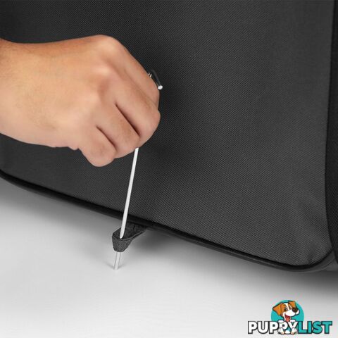 Large Foldable Plastic Cat Litter Box - Easy Cleaning - V488-PCFCB-GR