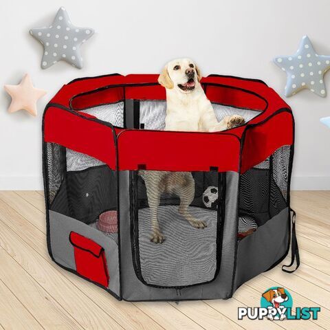Large Foldable Plastic Cat Litter Box - Easy Cleaning - V488-PCFCB-GR