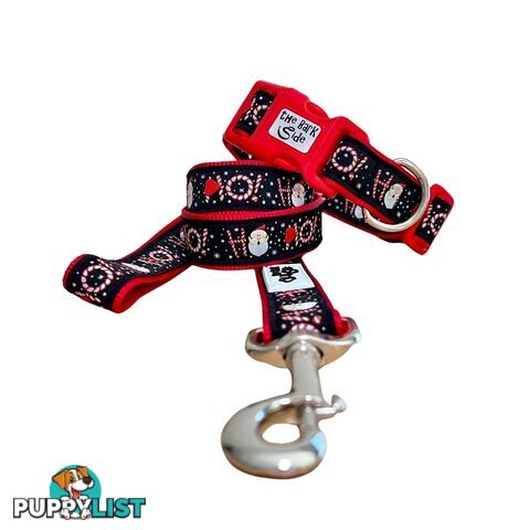 Christmas Dog Lead / Dog Leash - Hand Made by The Bark Side - TBSLDCHRMER251.2