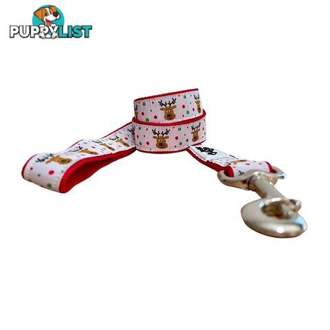 Christmas Dog Lead / Dog Leash - Hand Made by The Bark Side - TBSLDCHRMER251.2