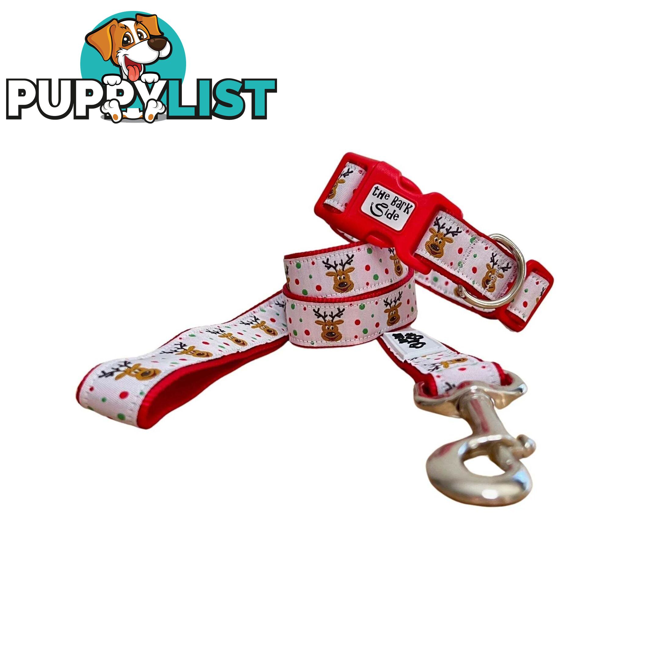 Christmas Dog Lead / Dog Leash - Hand Made by The Bark Side - TBSLDCHRMER251.2