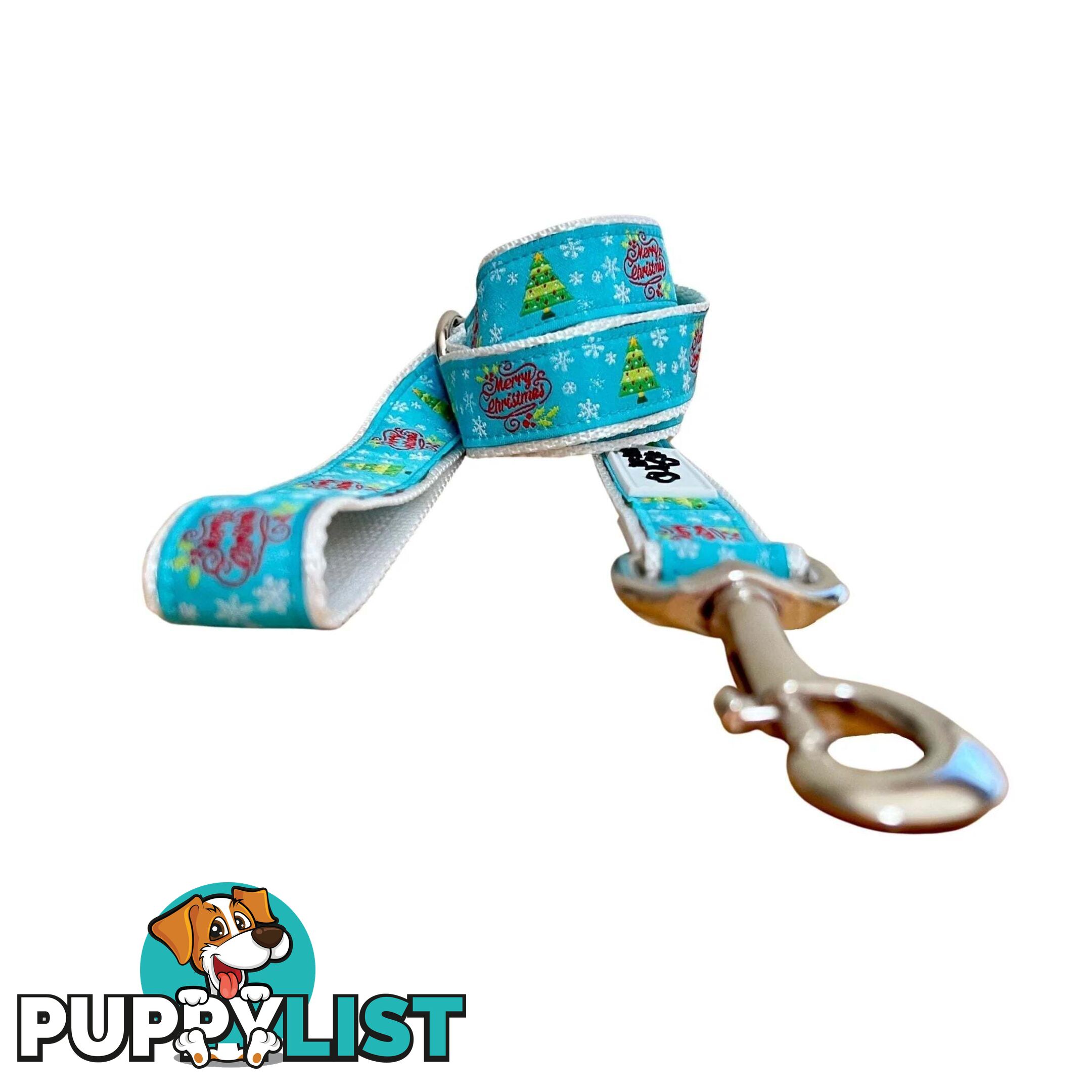 Christmas Dog Lead / Dog Leash - Hand Made by The Bark Side - TBSLDCHRMER251.2