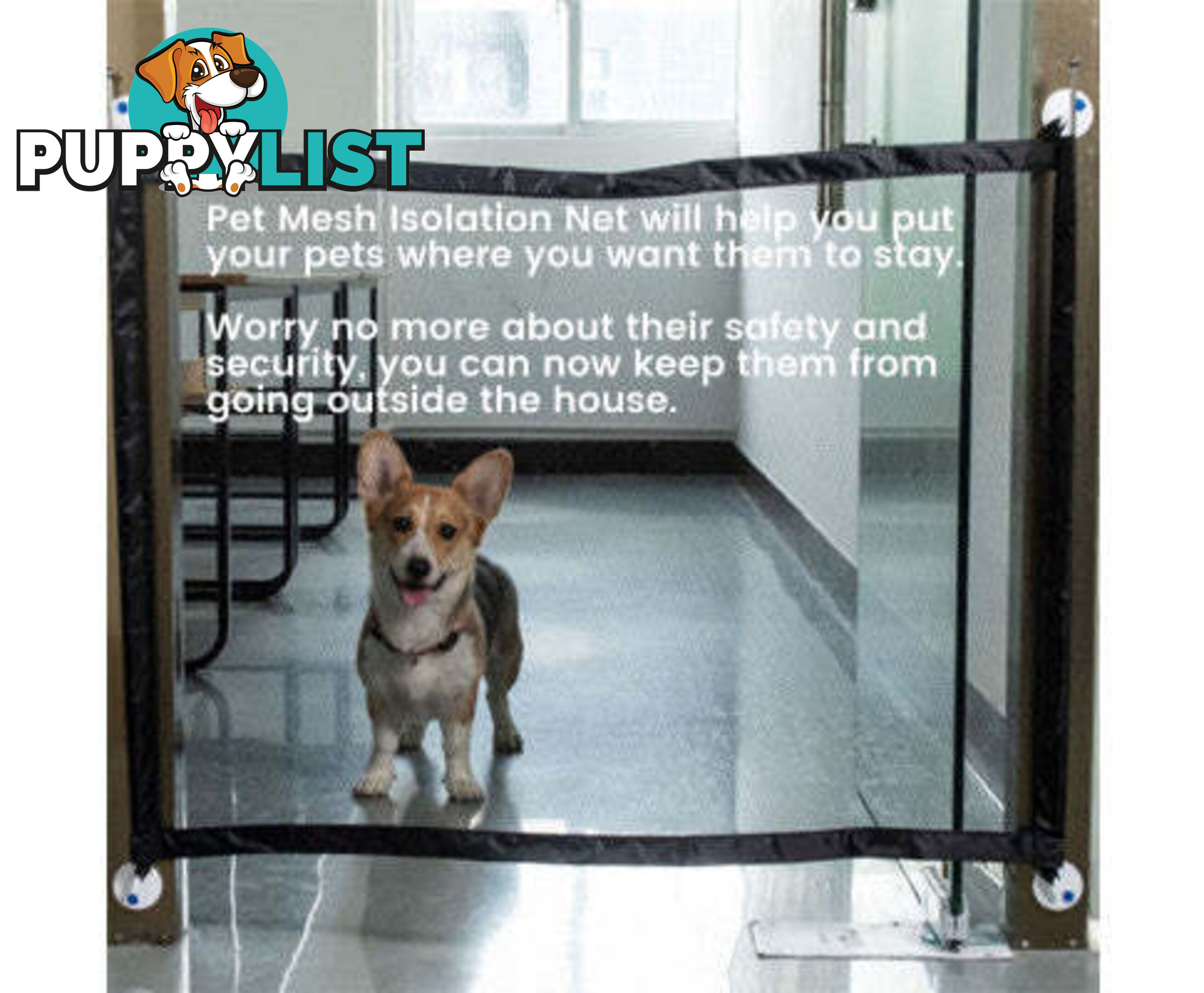 Floofi Pet Safety Barrier - V227-3331641002990