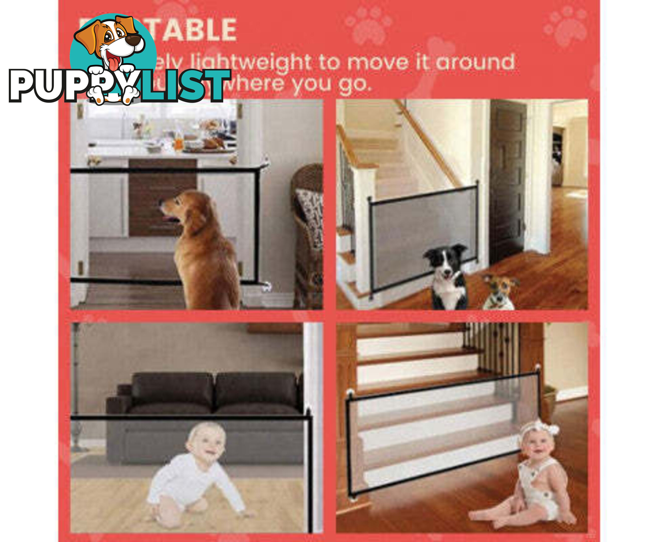 Floofi Pet Safety Barrier - V227-3331641002990