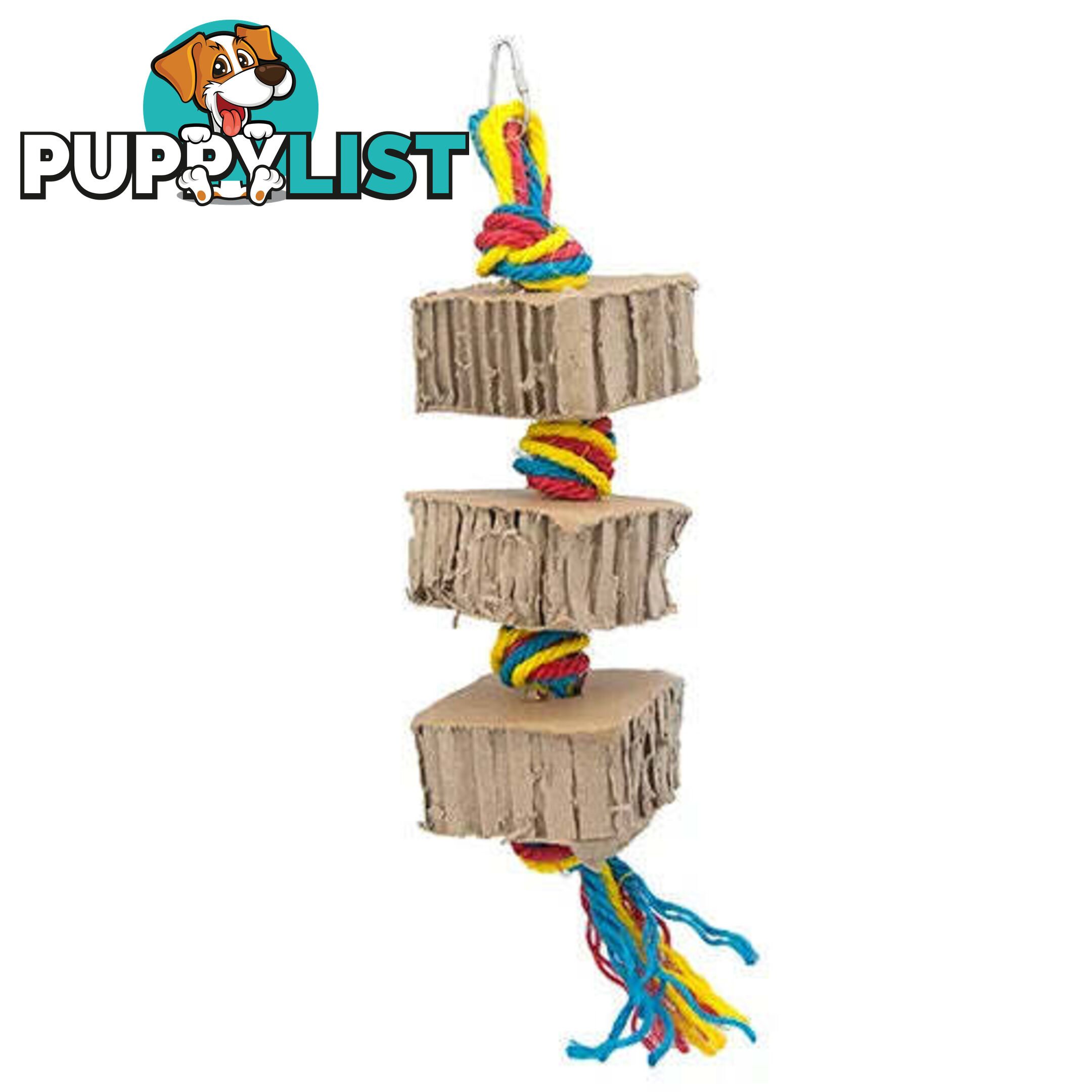 BIRD TOY DESTRUCTIVE - SHREDZ CARDBOARD TOWER X 3 & X 4 - BAINBRIDGE - BB-A8388