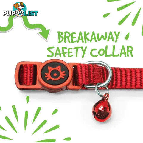 NYLON CAT COLLAR - BAINBRIDGE - BB-A7194-PNK