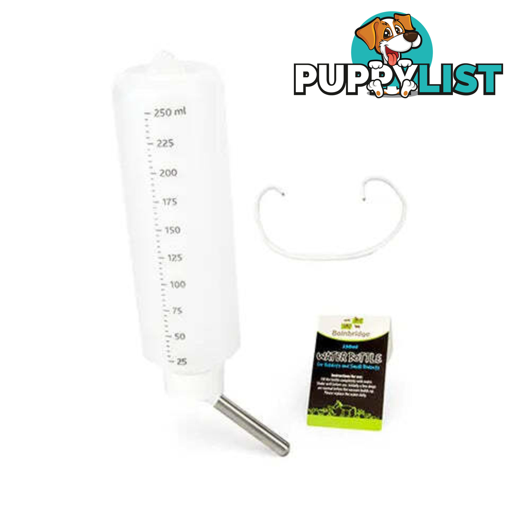 SMALL ANIMAL PLASTIC WATER BOTTLE - BAINBRIDGE - BB-A8116