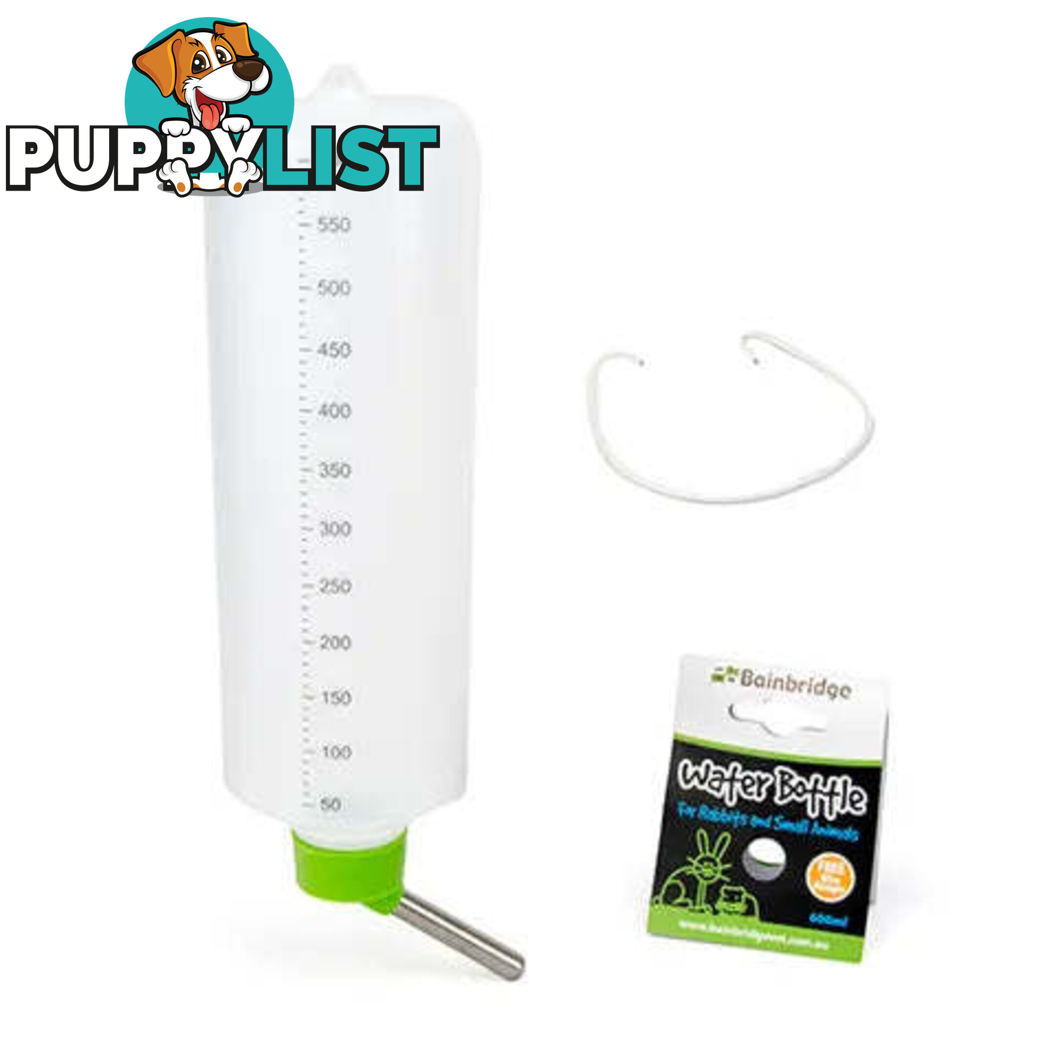 SMALL ANIMAL PLASTIC WATER BOTTLE - BAINBRIDGE - BB-A8116