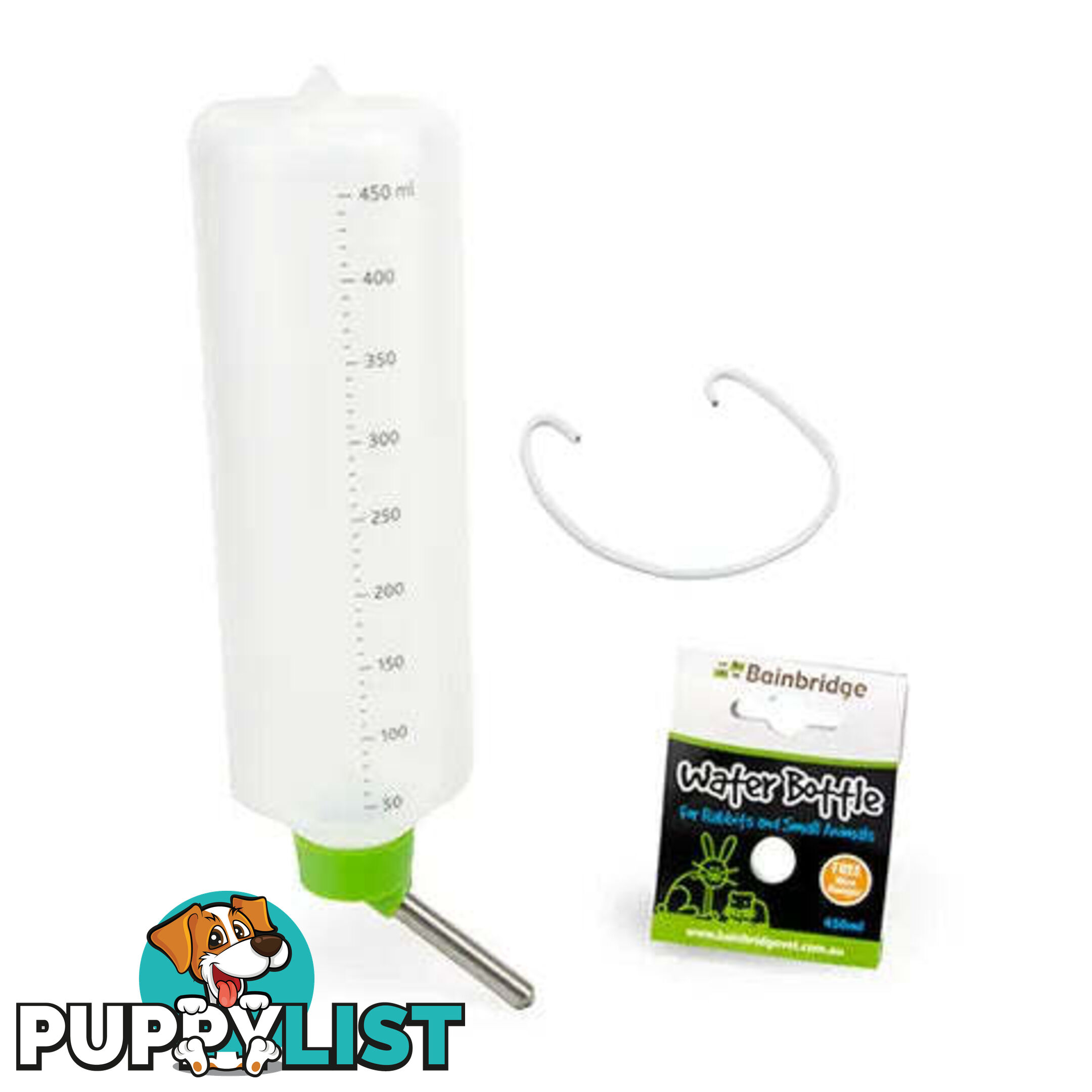 SMALL ANIMAL PLASTIC WATER BOTTLE - BAINBRIDGE - BB-A8116