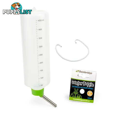 SMALL ANIMAL PLASTIC WATER BOTTLE - BAINBRIDGE - BB-A8116