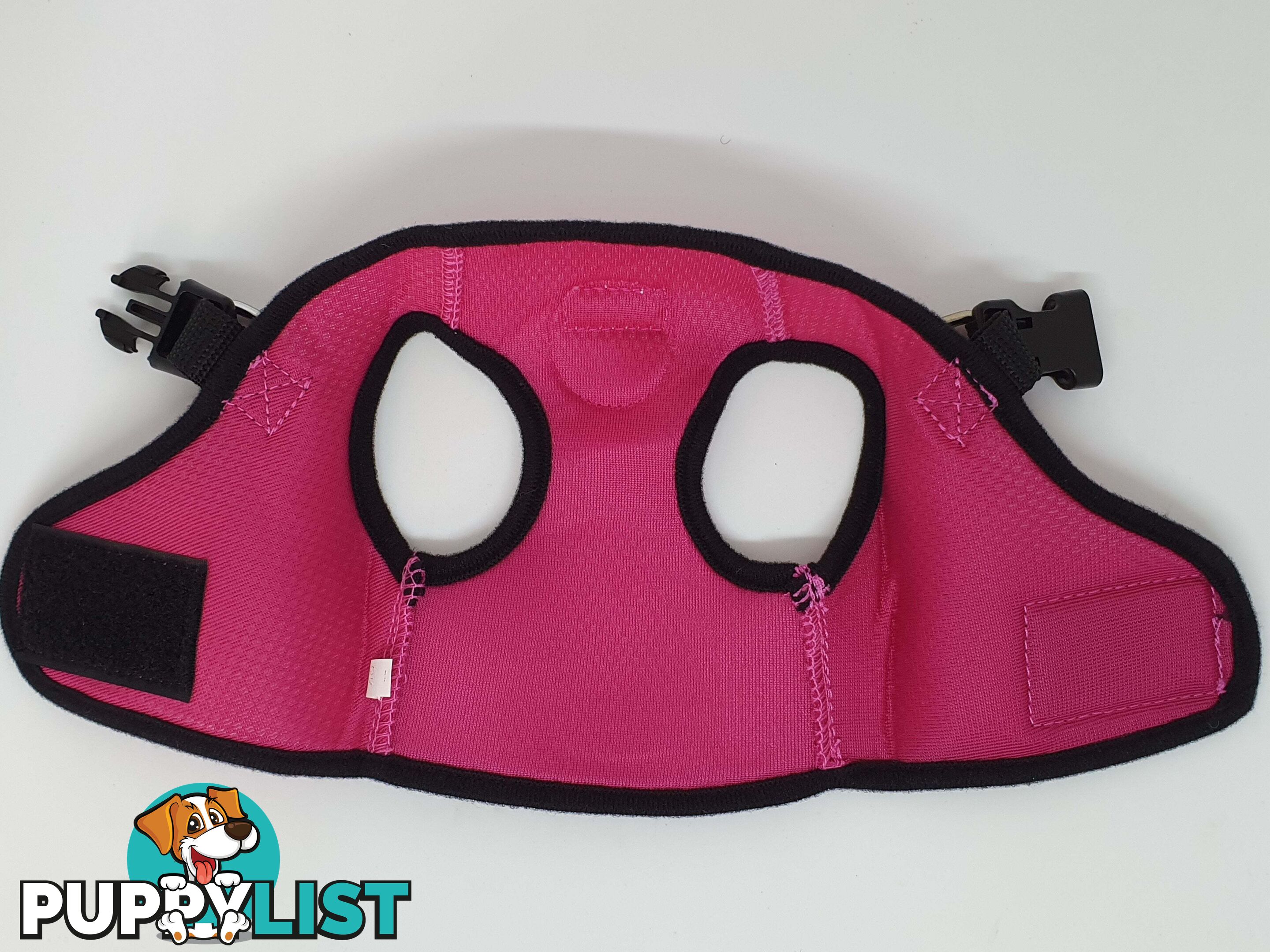 Doggie ID Vest Soft Air Mesh Personlised Embroidered - MDPIDVESXSRED