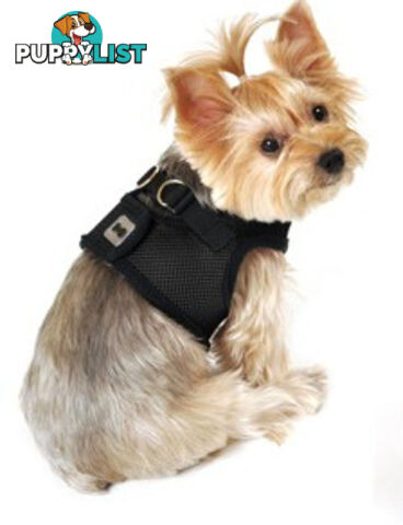 Doggie ID Vest Soft Air Mesh Personlised Embroidered - MDPIDVESXSRED