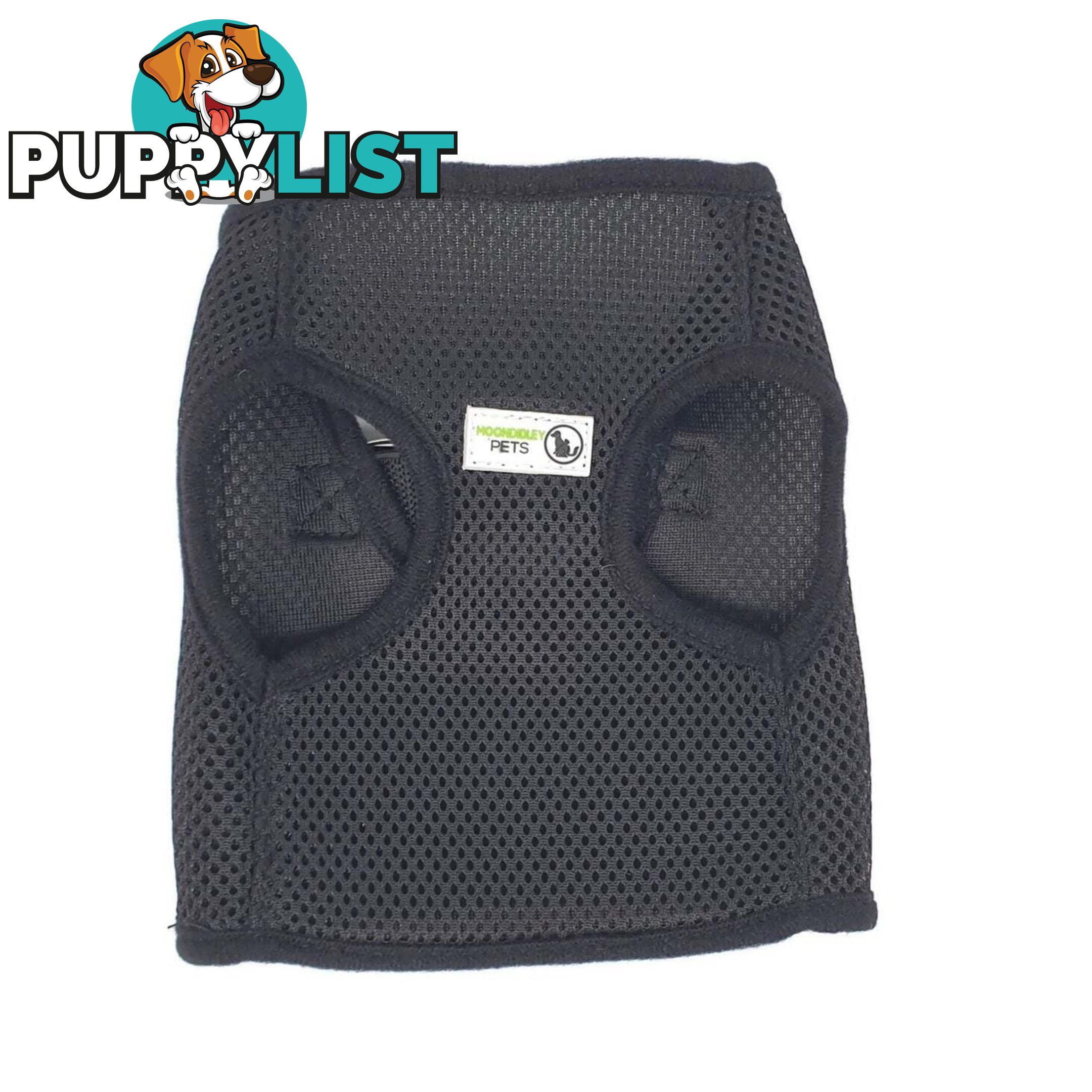 Doggie ID Vest Soft Air Mesh Personlised Embroidered - MDPIDVESXSRED