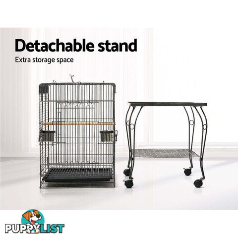 i.Pet Bird Cage 145cm Large Aviary - PET-BIRDCAGE-A102-BK