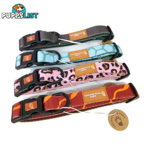 Designer Dog Collars by Explore with Paws - EWPCOLXSCRON