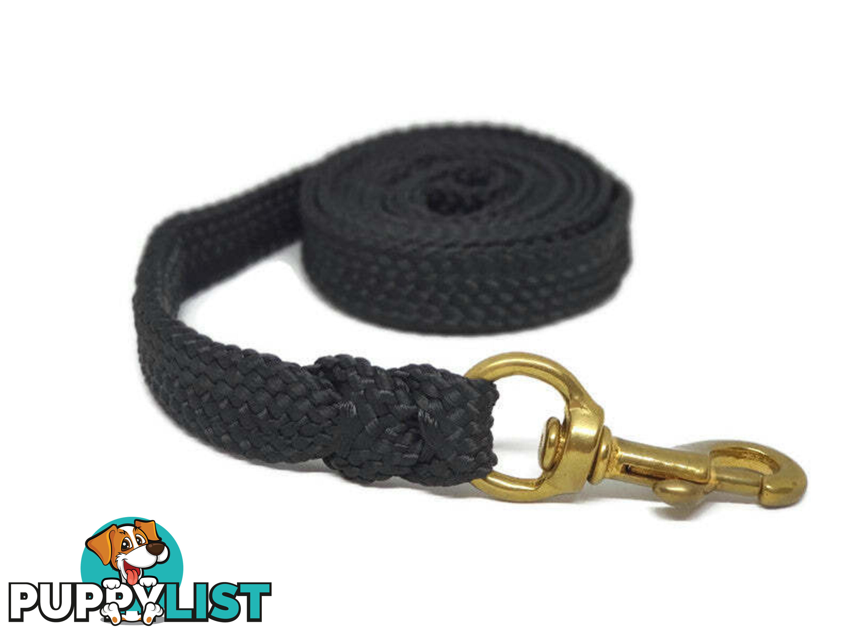1.8m to 10m Long Dog Lead No Stitching Tough Yarnix 20mm Wide - YNXLD2010SSPNK