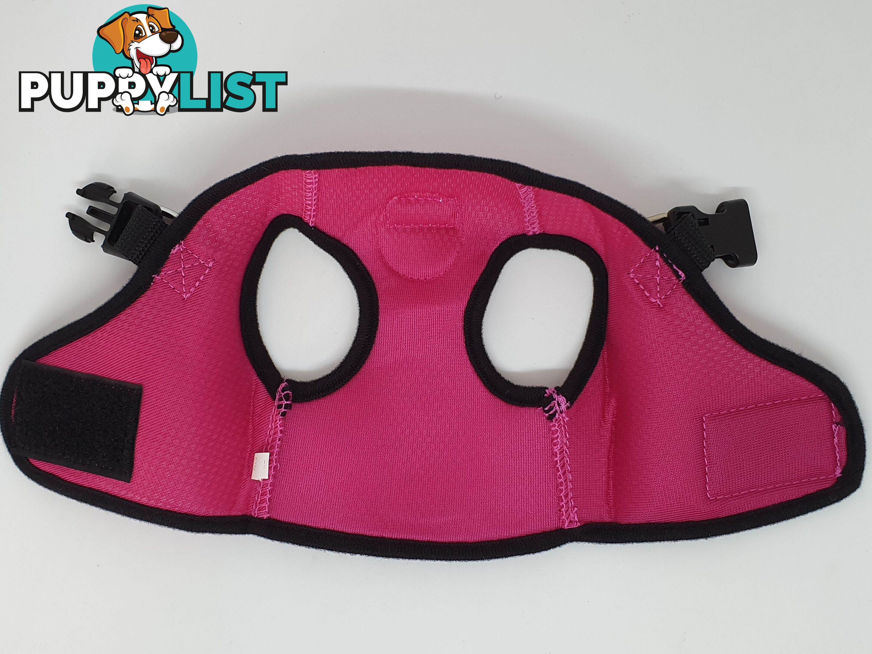 Vest Harness Pet Dog-Cat Step-in Velcro and Buckle Attachments - Moondidley Pets - MDPVESTLPUR