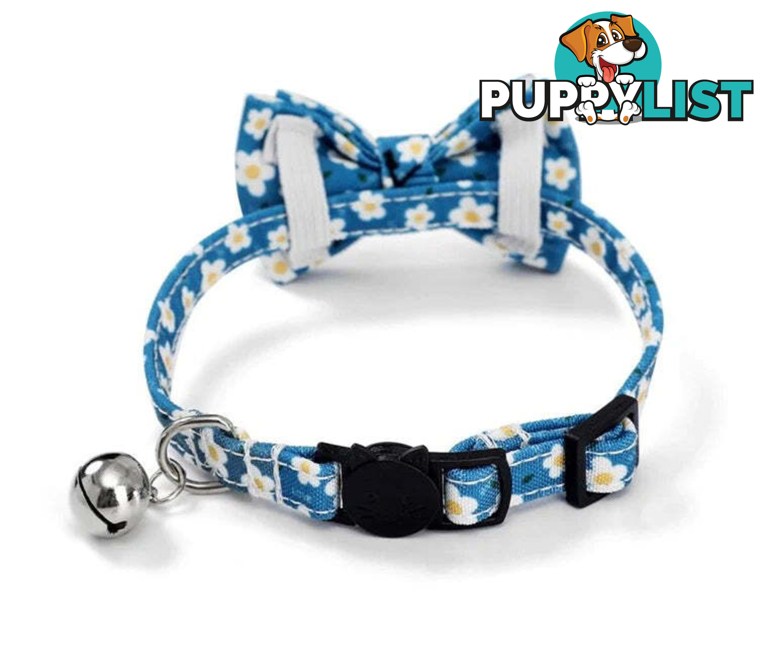 Breakaway Cat Collar & Bow Tie / XS - Hand Made by The Bark Side - TBSBRKXSBBY