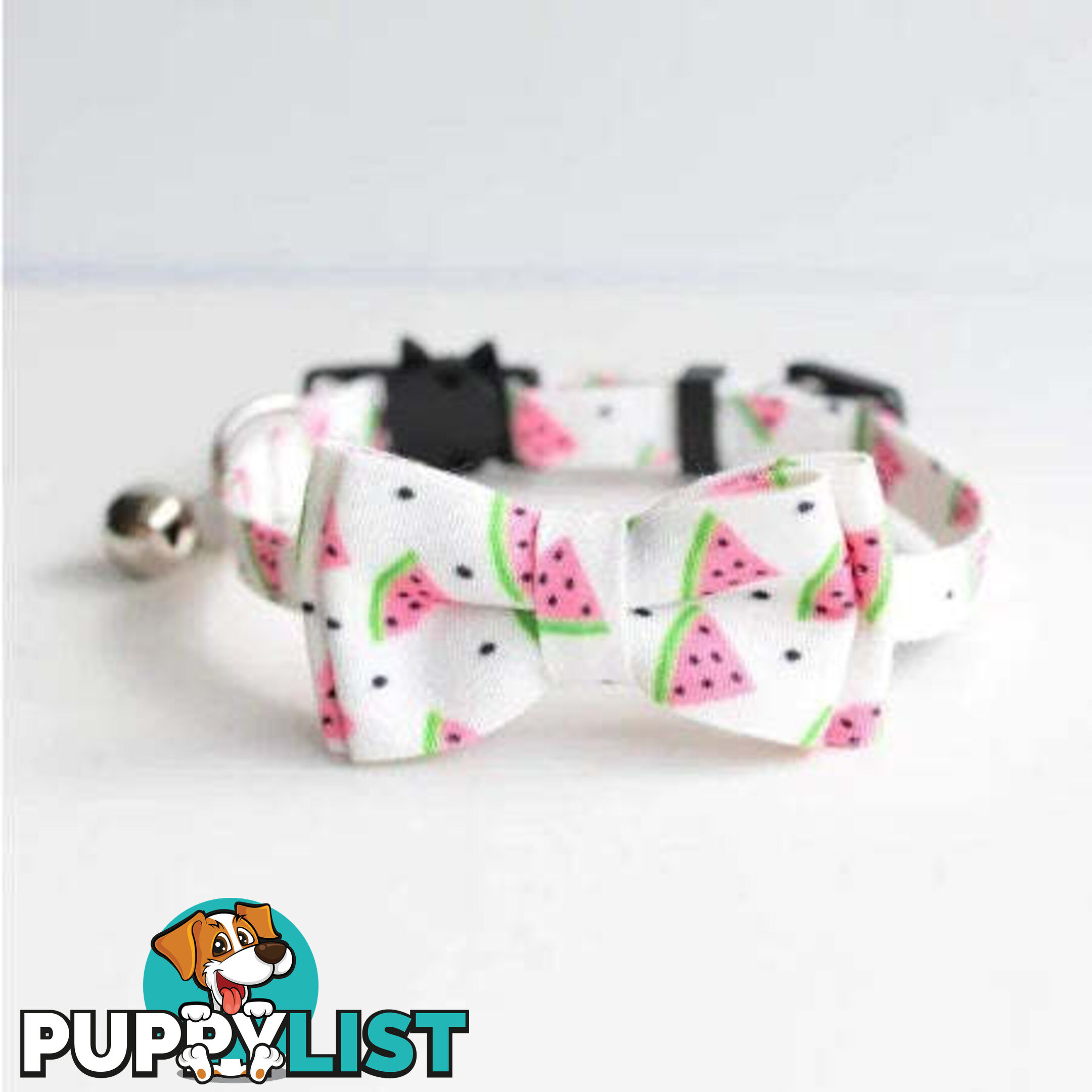 Breakaway Cat Collar & Bow Tie / XS - Hand Made by The Bark Side - TBSBRKXSBBY
