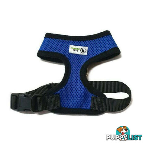 Pet Harness Soft Air Mesh Padded Adjustable  - Moondidley Pets - MDPHARMESXLPUR