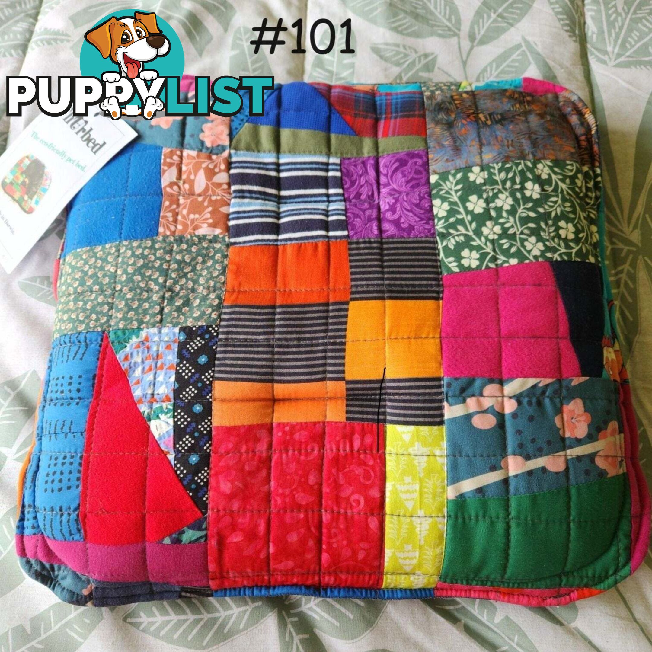 Eco-Friendly Hand Made Flat Pet Bed - Fhurbeds - FBECOXXS101