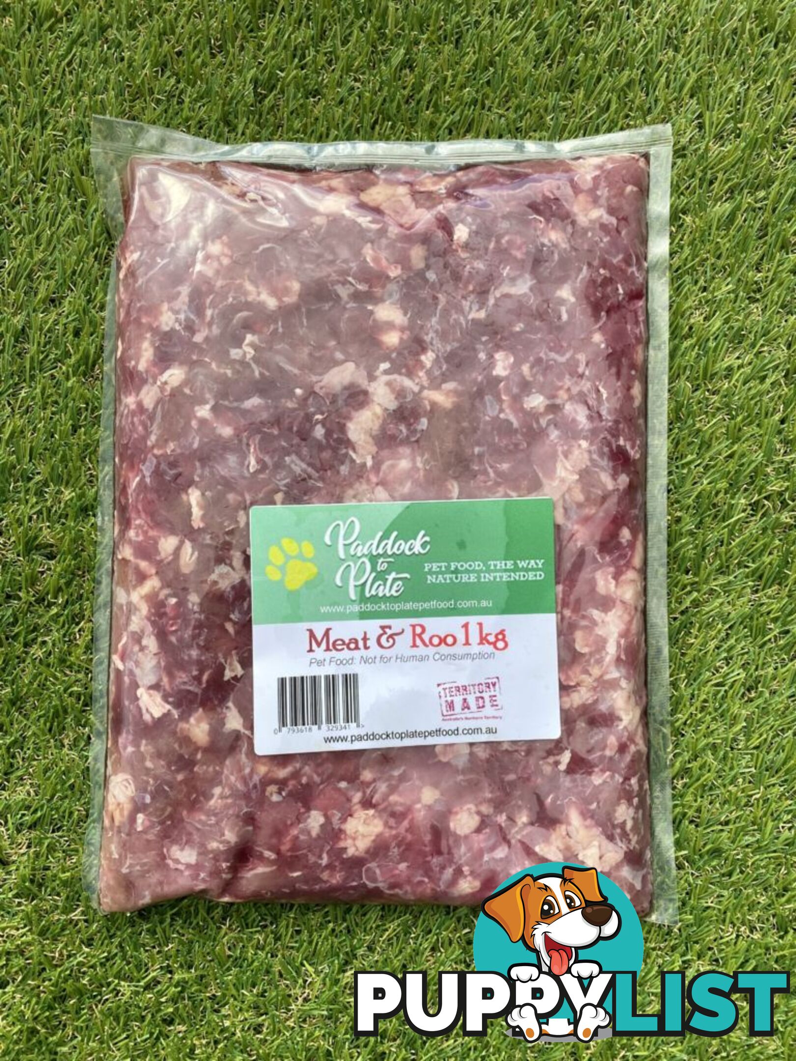 Meat and Roo 1kg Paddock to Plate - PTPMEAROO1