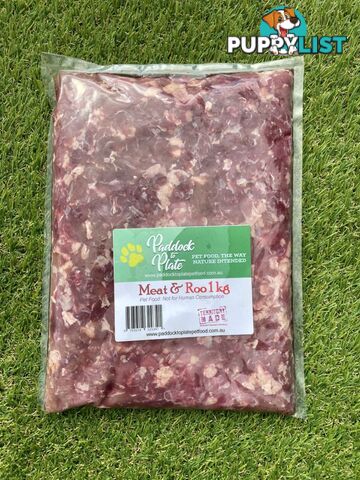 Meat and Roo 1kg Paddock to Plate - PTPMEAROO1