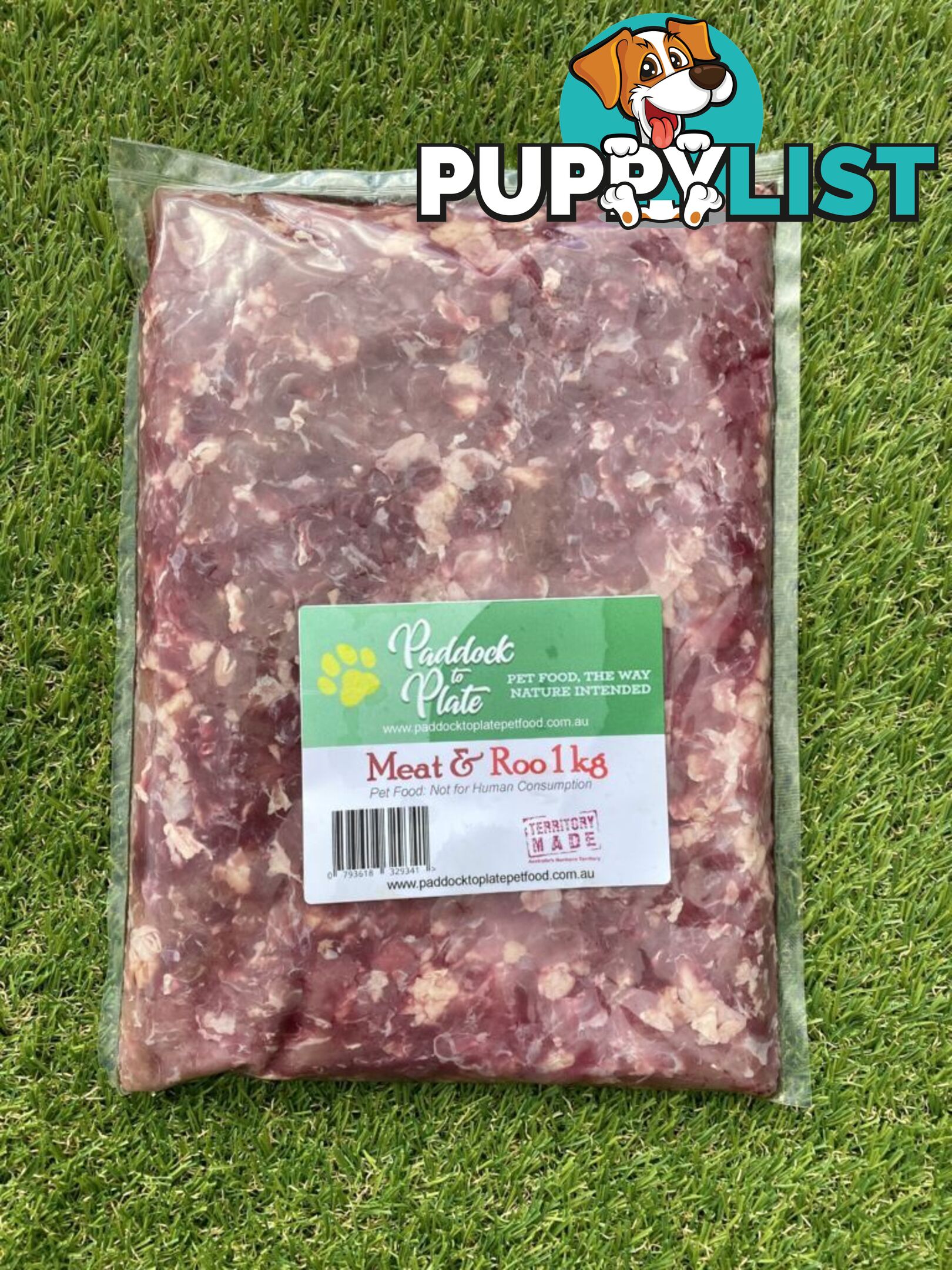 Meat and Roo 1kg Paddock to Plate - PTPMEAROO1