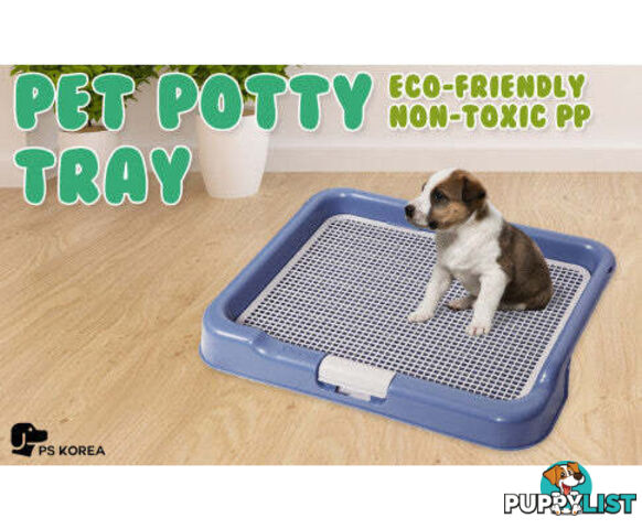 PS KOREA Dog Potty Tray Training /Toilet Portable T3 - V274-PET-POTT3-BU