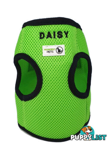 Doggie ID Vest Soft Air Mesh Personlised Embroidered - MDPIDVESXLPUR