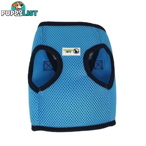Doggie ID Vest Soft Air Mesh Personlised Embroidered - MDPIDVESXLPUR