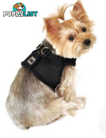 Doggie ID Vest Soft Air Mesh Personlised Embroidered - MDPIDVESXLPUR